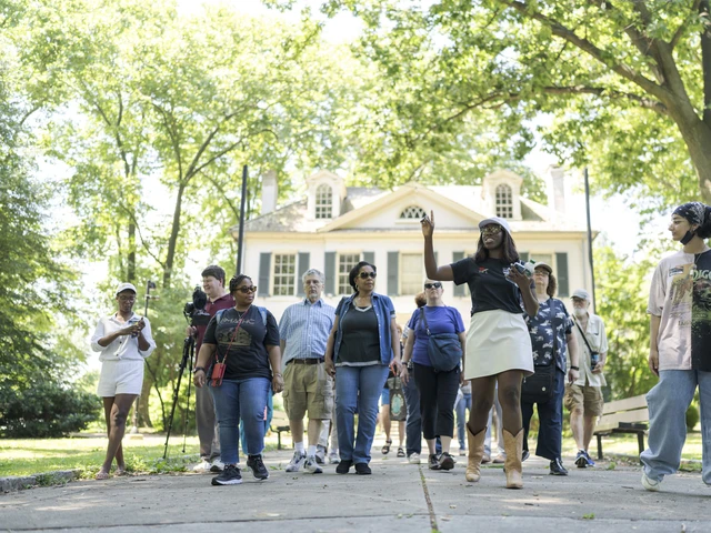 Historic Germantown, Black Lives in Germantown Tour at the Black Writers Museum, Vernon Park. Photo by John Faller.