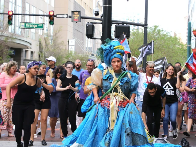 Wanda Raimundi-Ortiz, Exodus | Pilgrimage, 2019, Orlando, FL. Photo by Nancy Rosado.