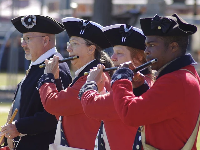Philadelphia Fife and Drum. Photo by James Winston.