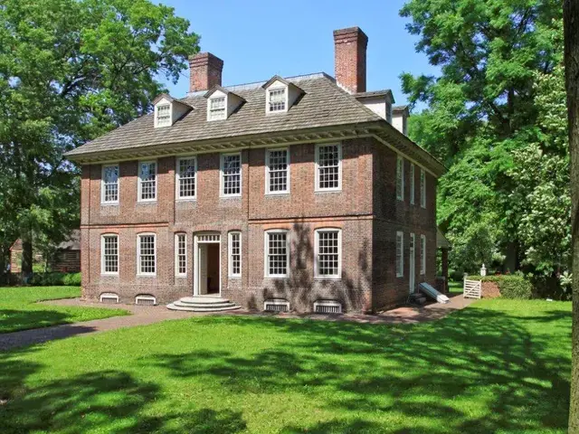 Stenton, the home of William Penn’s Secretary, James Logan, 1730. Photo by Jim Garrison, 2012.