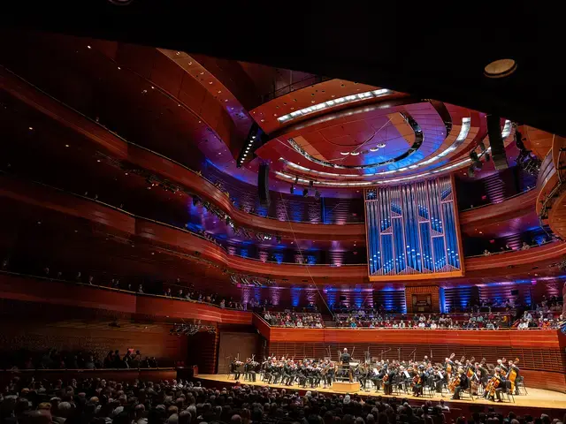 Yannick Nézet-Séguin with The Philadelphia Orchestra. Photo by Chris Kendig.