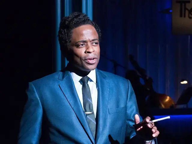 Dulé Hill in Lights Out: Nat “King” Cole, presented by People’s Light. Photo by Mark Garvin.