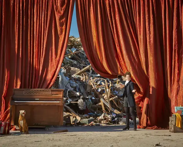 Martha McDonald performs Songs of Memory and Forgetting&nbsp;as part of RAIR: Live at the Dump. Photo by Mike Persico.