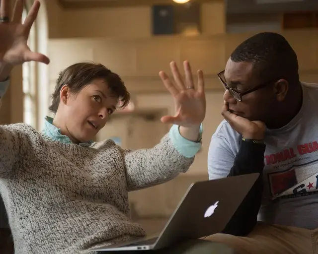 A Fierce Kind of Love&nbsp;in rehearsal. Courtesy of Temple University&#39;s Institute on Disabilities.