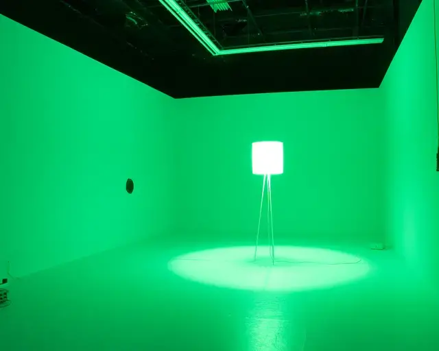 Jan-Peter E.R. Sonntag, GAMMAgreen/x-sea-scape, 2006, installation view, \Invisible Geographies: New Sound Art from Germany