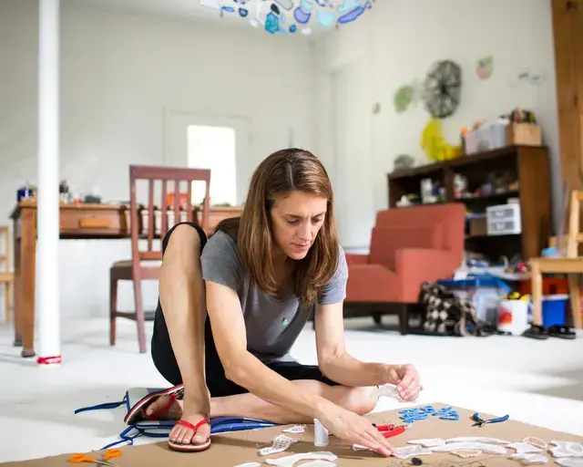 Caroline Lathan-Stiefel, 2015 Pew Fellow. Photo by Ryan Collerd.