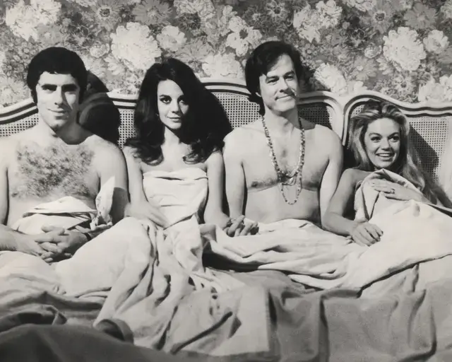 A still from Bob &amp; Carol &amp; Ted &amp; Alice, directed by Paul Mazursky, 1969, 35mm, 105 min.
