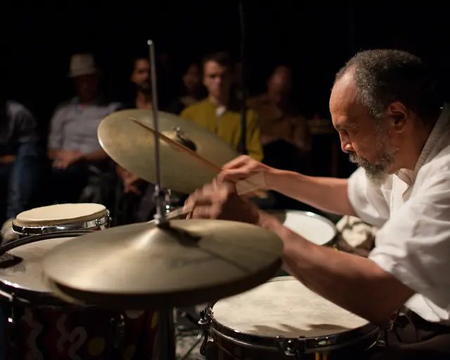 Milford Graves. Photo by Alex Reisner.