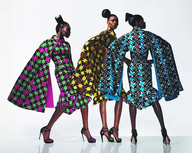 Dazzling Graphics Collection, 2011, Made by Vlisco. Photograph courtesy of Vlisco.