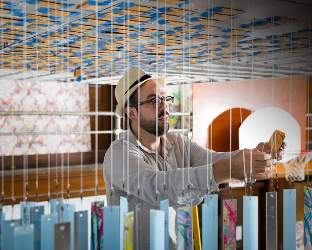 Benjamin Volta, 2015 Pew Fellow. Photo by Ryan Collerd.