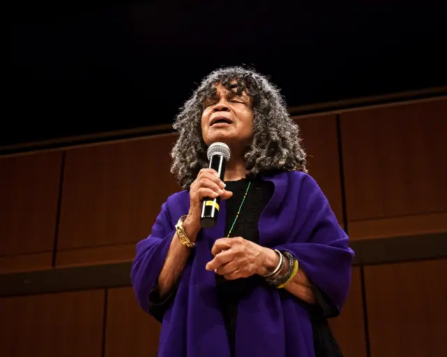 Pew Fellow Sonia Sanchez. Photo by Erika Vonie.