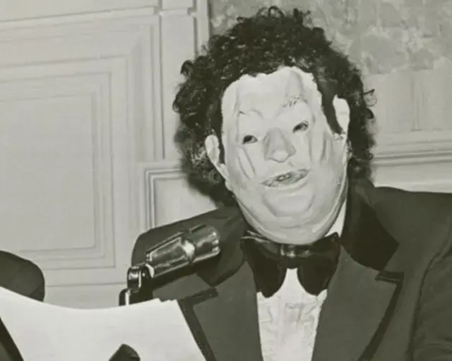 Dr. Anonymous at the American Psychiatric Association annual meeting in 1972. Photo by Kay Tobin, courtesy New York Public Library Collections.