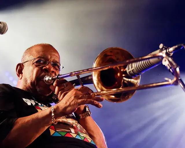 Composer Fred Wesley. Photo courtesy of the artist.