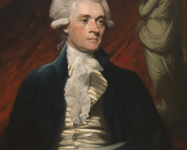 Portrait of Thomas Jefferson, National Portrait Gallery, Smithsonian Institution, Washington, DC. Bequest of Charles Francis Adams.