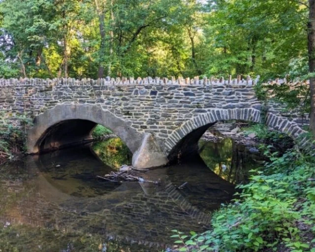 Poquessing Creek. Image courtesy of the Preservation Alliance for Greater Philadelphia.