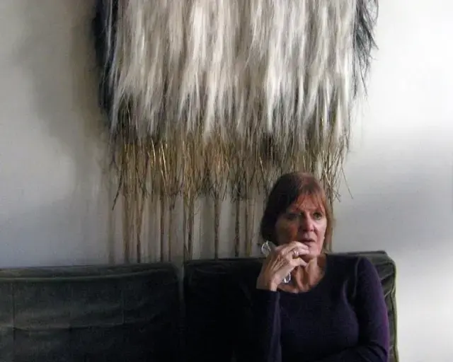 Pew Fellow Yvonne Bobrowicz. Photo courtesy of Gravers Lane Gallery.