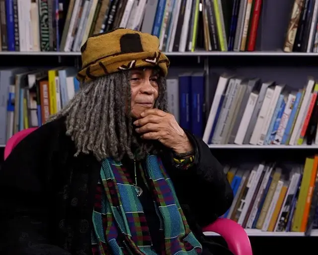 Poets and Pew Fellows Sonia Sanchez and Major Jackson in conversation.