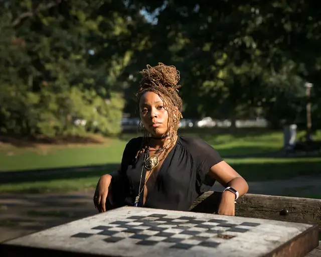 Tayarisha Poe, 2017 Pew Fellow. Photo by Ryan Collerd.