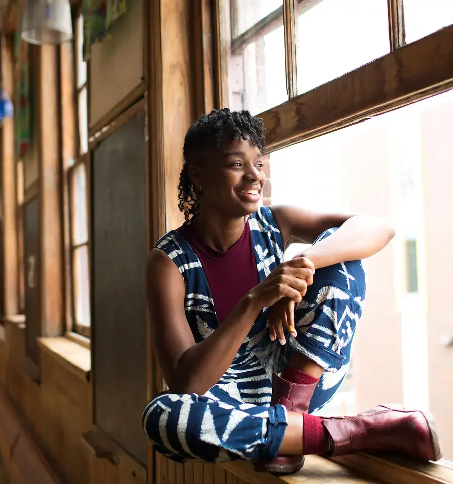 Lela Aisha Jones, 2016 Pew Fellow. Photo by Ryan Collerd.