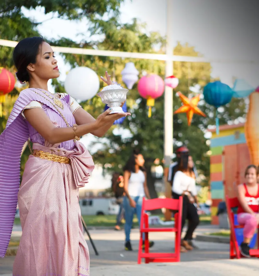 Mifflin Square Alliance Festival in September 2015, part of Mural Art Program&rsquo;s Playgrounds for Useful Knowledge. Photo by Steve Weinik.