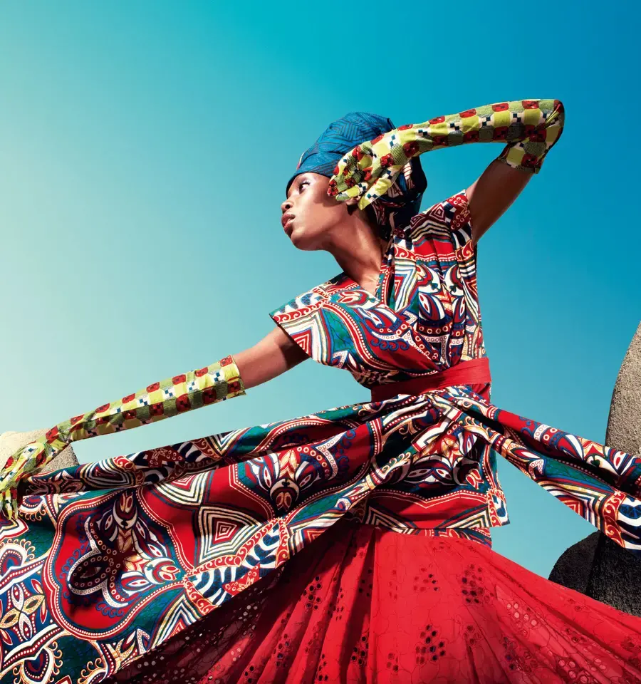 Nouvelle Histoire collection, 2011, by Vlisco. Photograph by Carmen Kemmink.