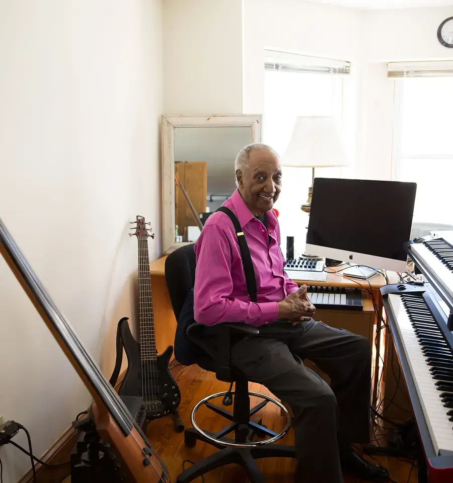 Jymie Merritt, 2016 Pew Fellow. Photo by Ryan Collerd.