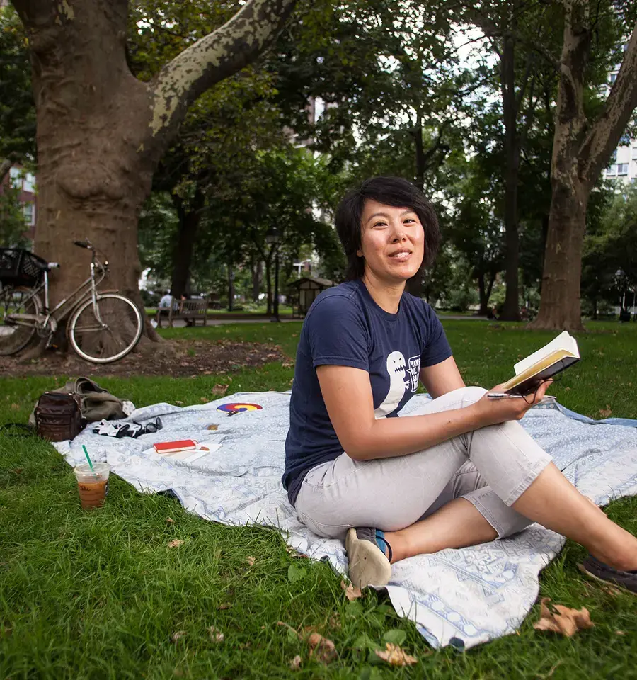 Sueyeun Juliette Lee, 2013 Pew Fellow. Photo by Colin Lenton.