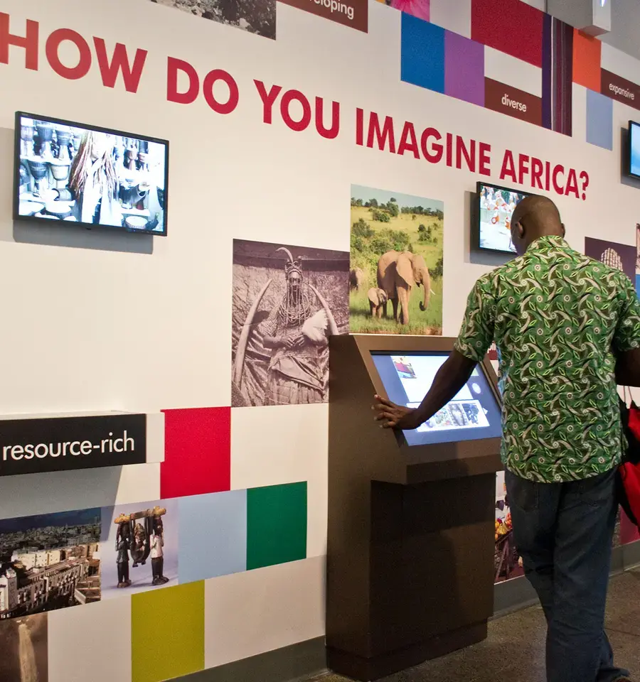 Photo of Imagine Africa @ Penn Museum&nbsp;by Maanvi Singh, courtesy of the Penn Gazette blog.