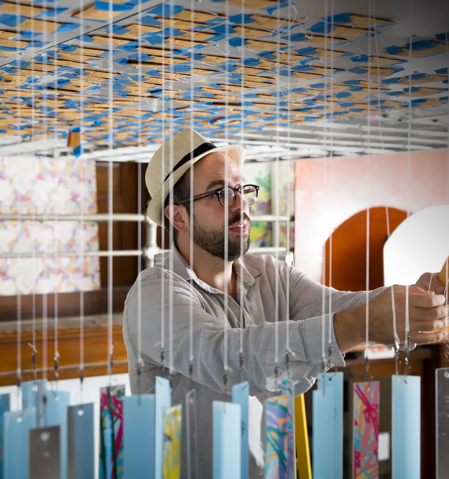 Benjamin Volta, 2015 Pew Fellow. Photo by Ryan Collerd.