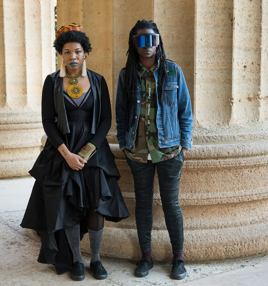 Rasheedah Phillips and Camae Ayewa, 2017 Pew Fellows. Photo by Ryan Collerd.