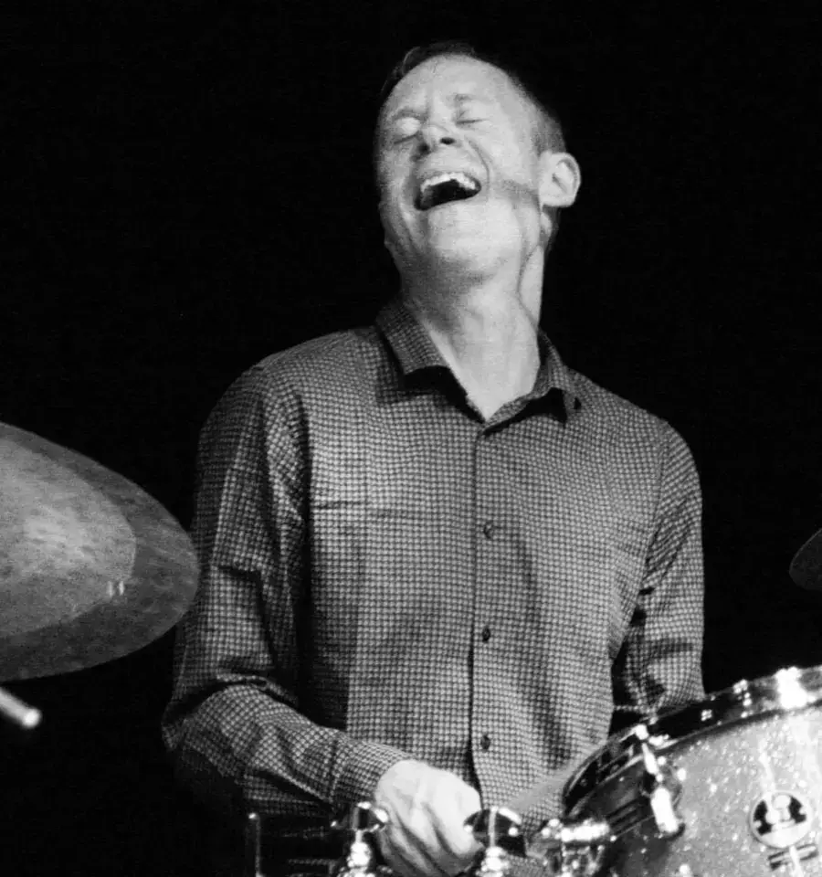 Bill Stewart, in performance with the Bill Stewart Quartet at Painted Bride Art Center for OutBeat: America&#39;s First Queer Jazz Festival. Photo by Sammy Munsch.