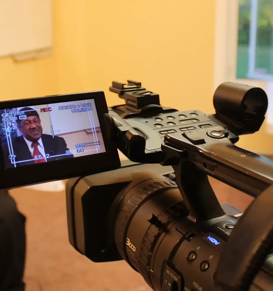 Interview with Freehaven Masjid in Lawnside, NJ. Photo by Diana Soukhaphonh, courtesy of Scribe Video Center.