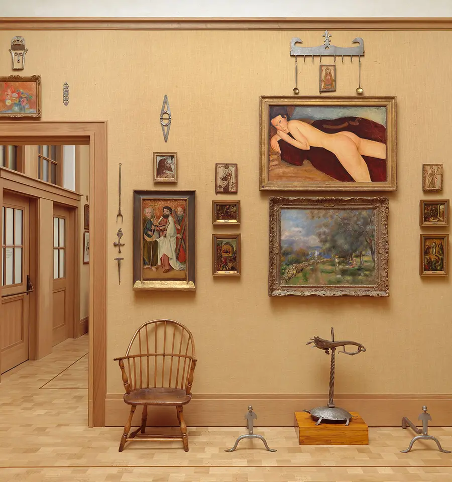 Ensemble view, Room 21, south wall, The Barnes Foundation, Philadelphia, Pennsylvania. 2016. Photo courtesy of The Barnes Foundation.