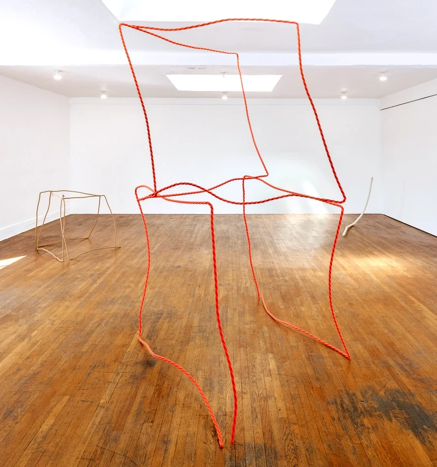Pew Fellow Michelle Lopez, Safety Dream, installation view of Lasso Reprieve, 2023, Commonwealth and Council, Los Angeles. Photo courtesy of the artist.