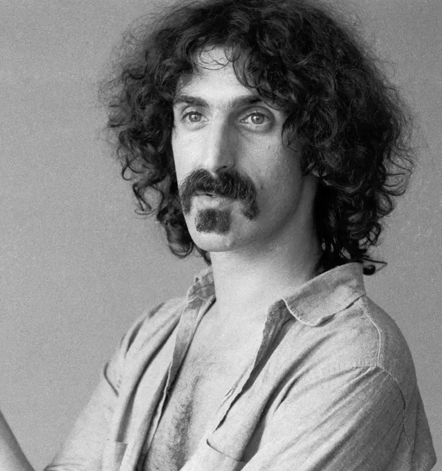 Frank Zappa, London, 1973. Photo by Michael Putland.