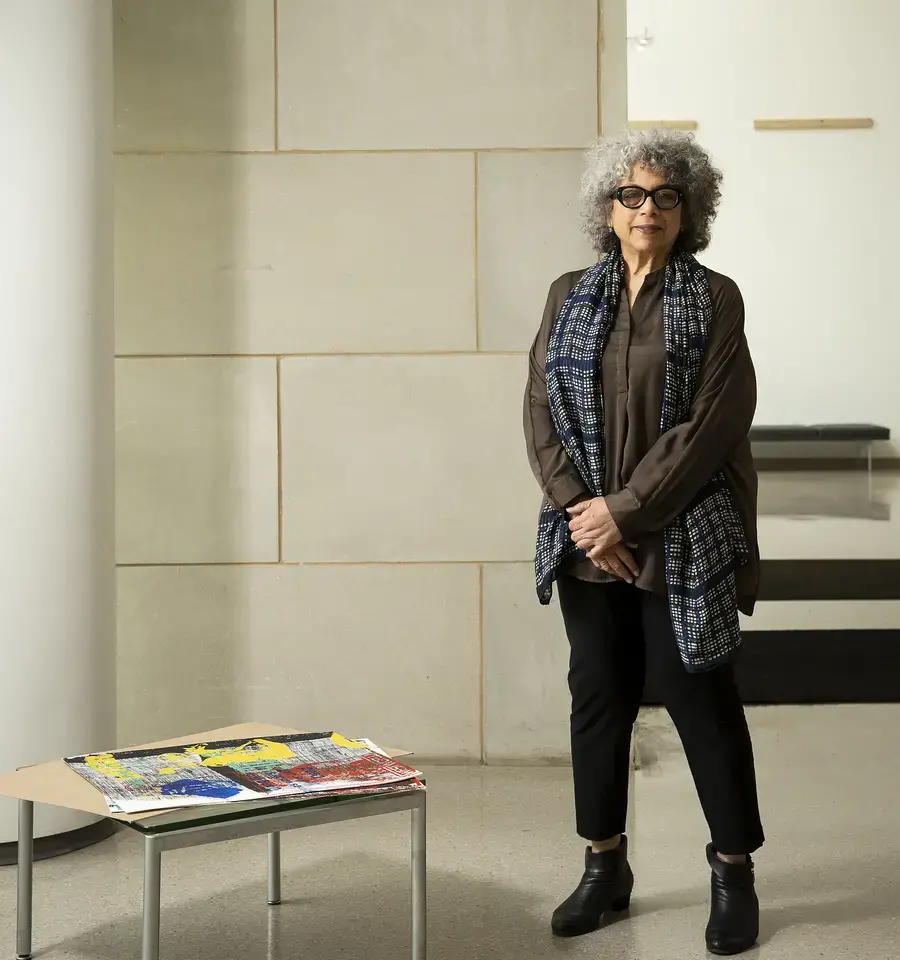 Linda Earle, 2021 Visiting Scholar. Photo by Joseph V. Labolito/Temple University.