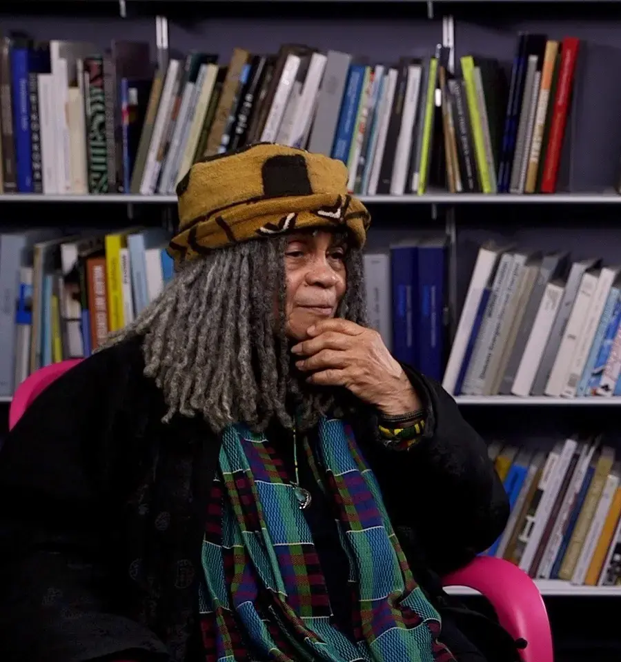 Poets and Pew Fellows Sonia Sanchez and Major Jackson in conversation.
